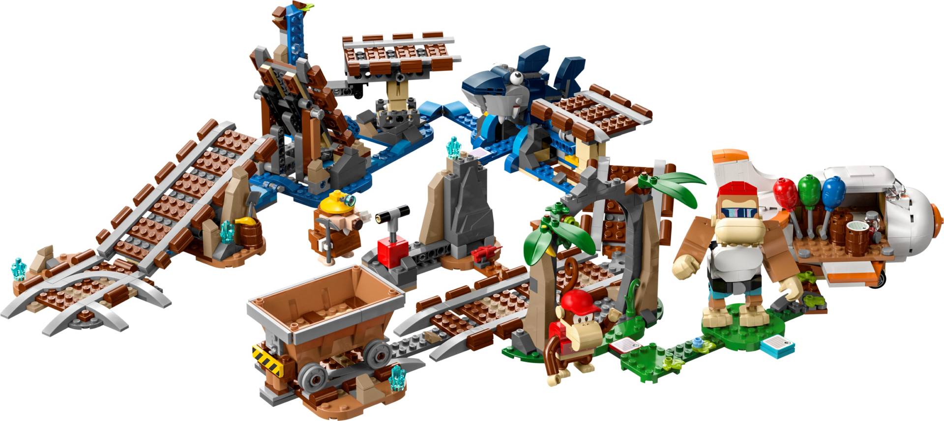 Diddy Kongs Lorenritt – Erweiterungsset von LEGO