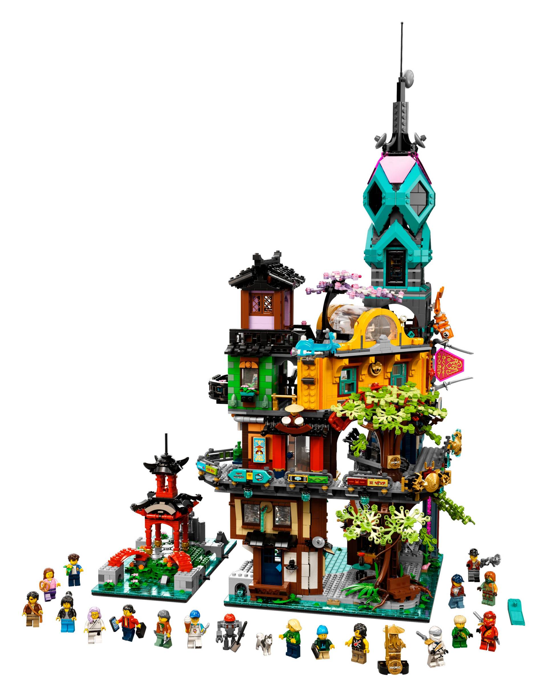 Die Gärten von NINJAGO® City von LEGO