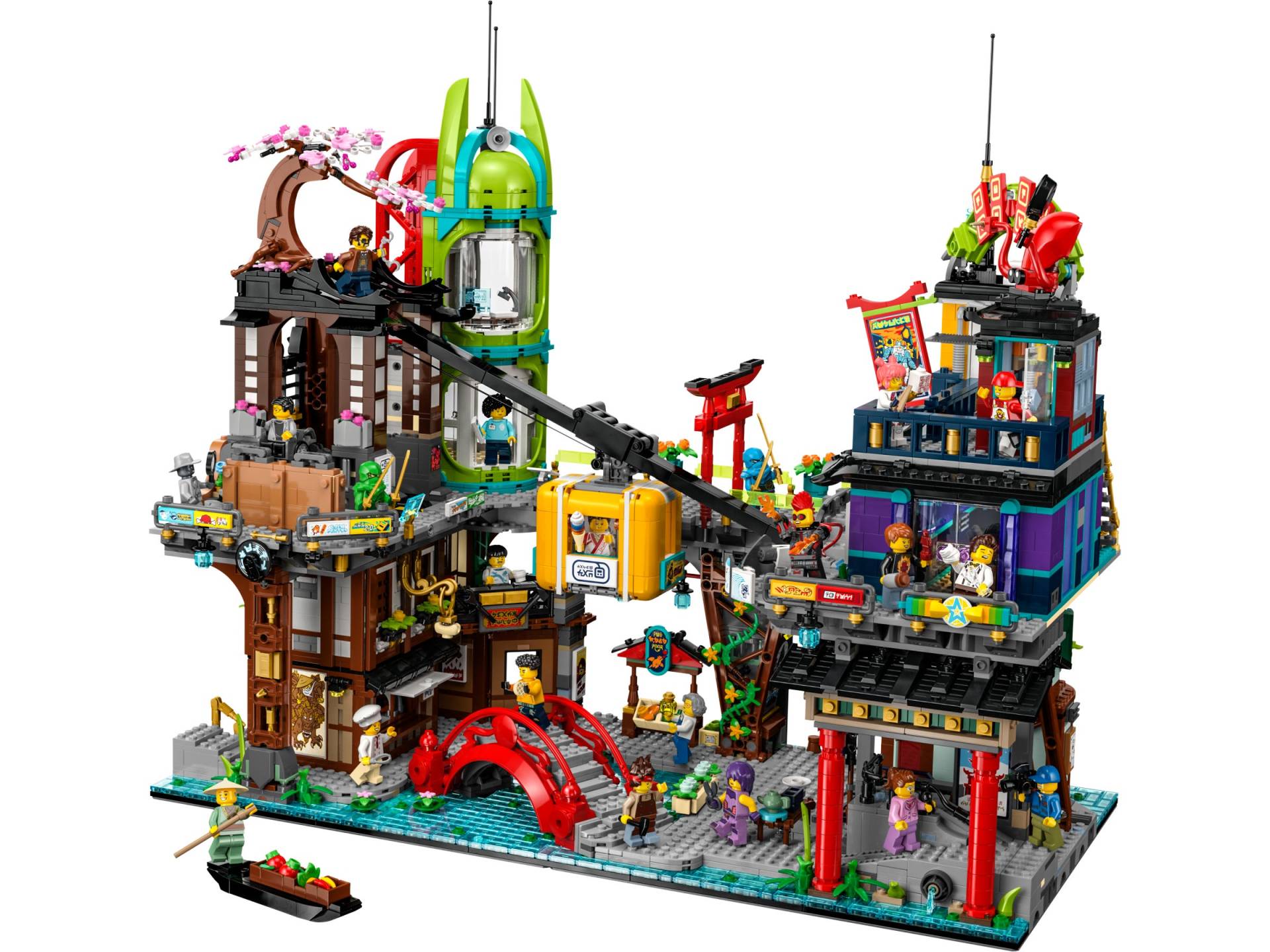 Die Märkte von NINJAGO® City von LEGO