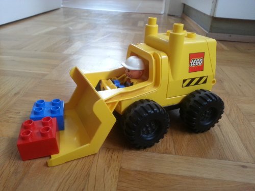 Duplo 2807 - Schaufelradlader von LEGO
