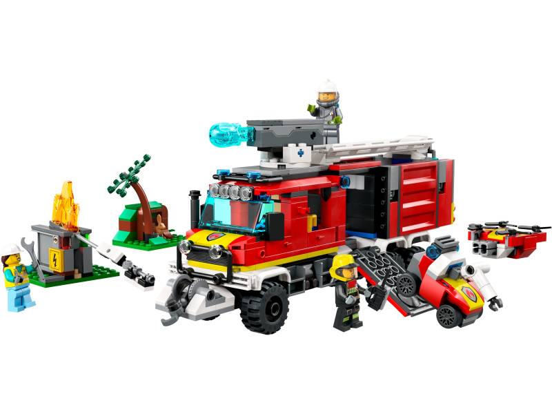 Einsatzleitwagen der Feuerwehr von LEGO