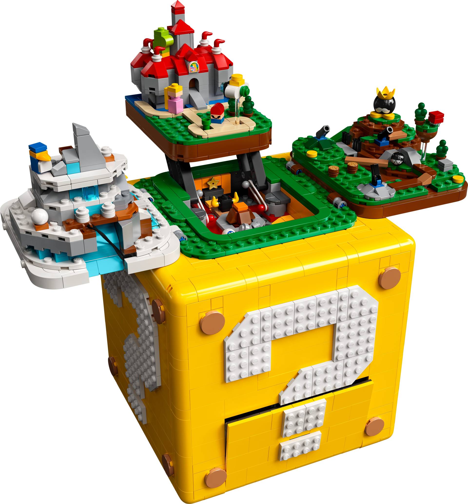 Fragezeichen-Block aus Super Mario 64™ von LEGO