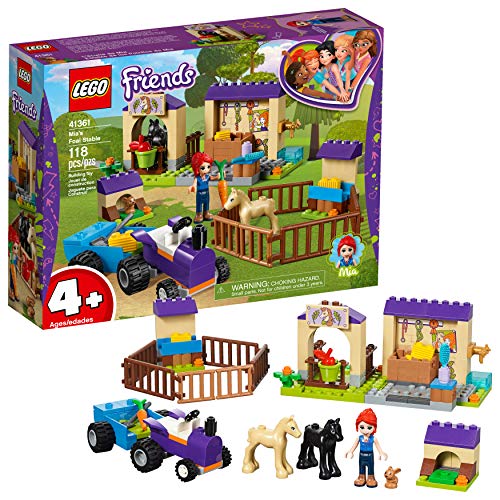 Friends Lego 4+ Mias Stall mit Fohlen & Paddock 41361 Bauset, Neu 2019 (118 Teile) von LEGO