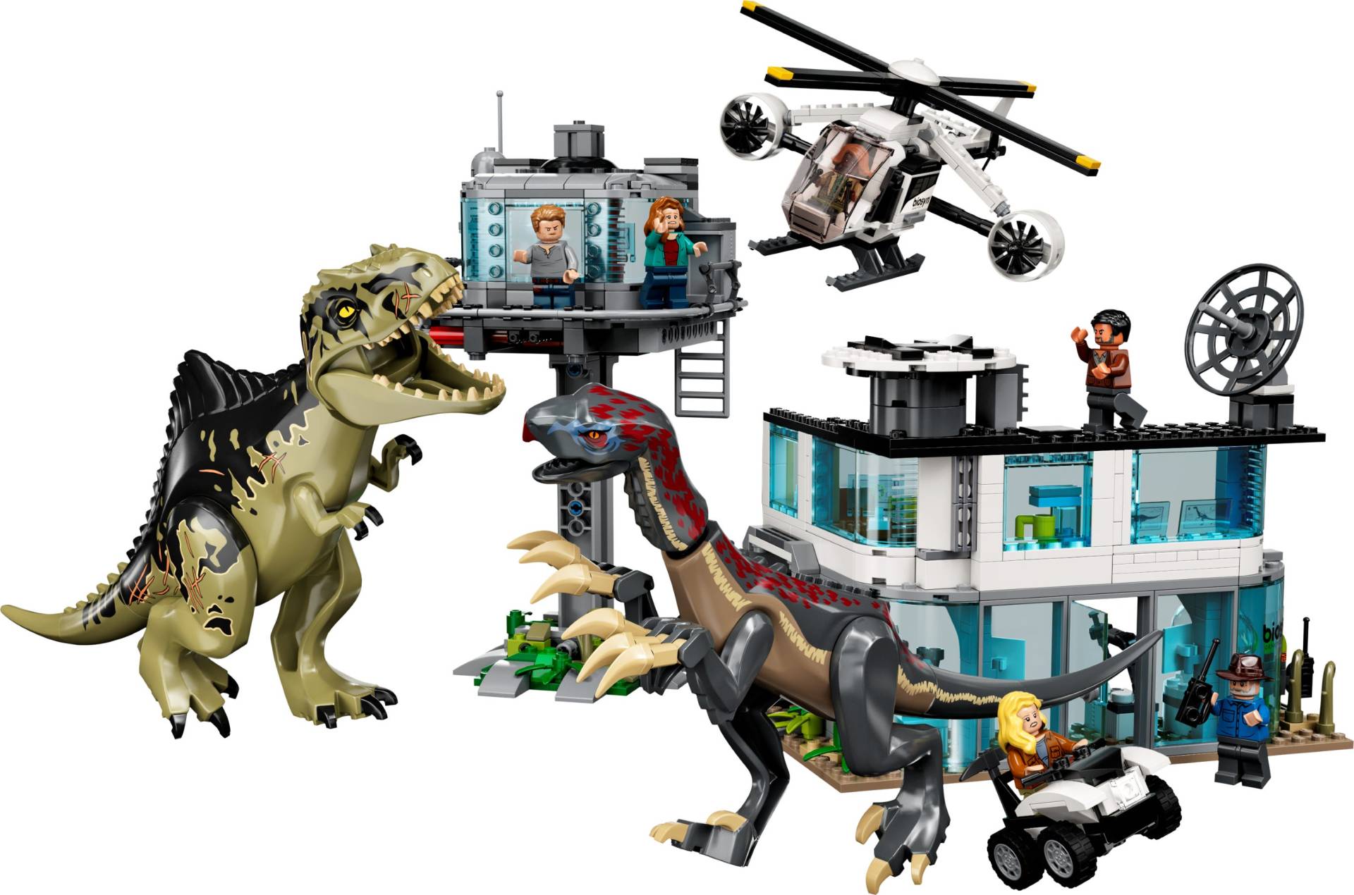 Giganotosaurus & Therizinosaurus Angriff von LEGO
