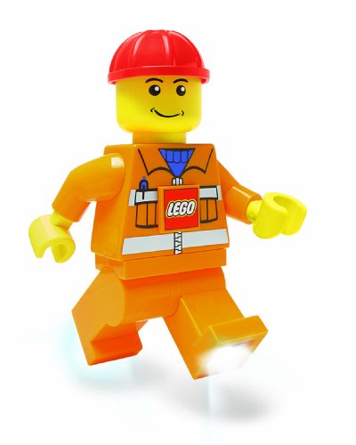 IQ Hong Kong UT80459 - Lego City Taschenlampe - Bauarbeiter von Universal Trends