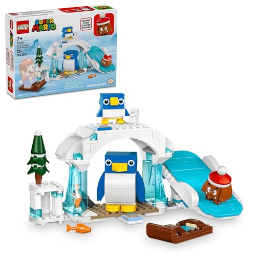 KITMOUS Penguin Family Snow Adventure Expansion Set, Build and Display Toy for Kids, Includes a Goomba Figure and Baby Penguin, Gift for Gamers, Boys and Girls Ages 7 and Up,71430 KITMOUS Penguin Family Snow Adventure Expansion Set, Build and Display Toy for Kids, Includes a Goomba Figure and Baby Penguin, Gift for Gamers, Boys and Girls Ages 7 and Up,71430 von LEGO