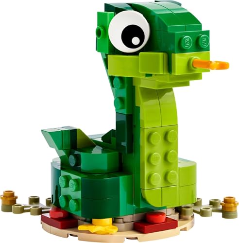 LEGO® 40707 Jahr der Schlange | Seasonal Set 2024 | 174 Teile | Geschenkidee | Baufigur für Kinder ab 8 Jahren | Deko & Spielspaß | limitiertes Set von LEGO