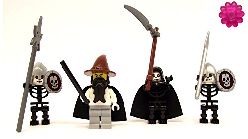 LEGO® - Böser Zauberer mit Skelettkriegern Clikits Blume von LEGO