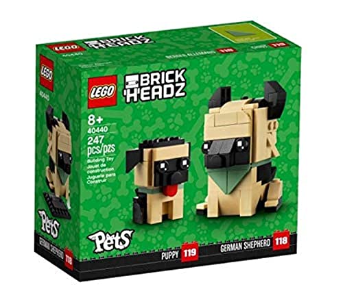 LEGO® BrickHeadz™ Deutscher Schäferhund mit Welpe - 40440 von LEGO
