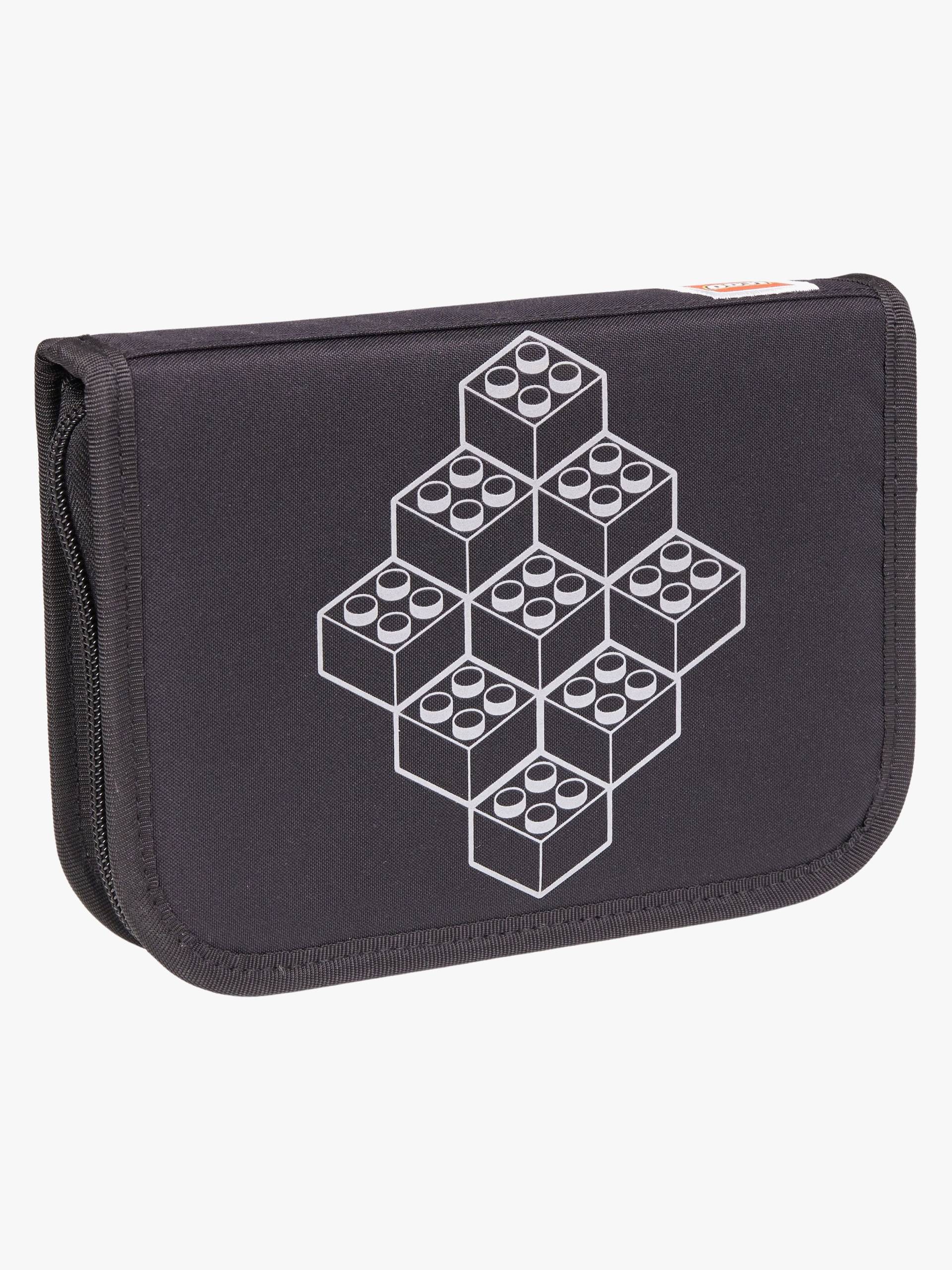 LEGO® Bricks Federmäppchen Gefüllt, Schwarz von LEGO