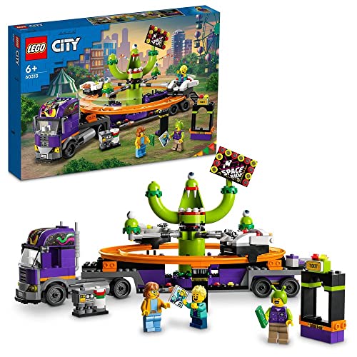 LEGO City LKW mit Weltraumkarussell, Seltenes Set von LEGO