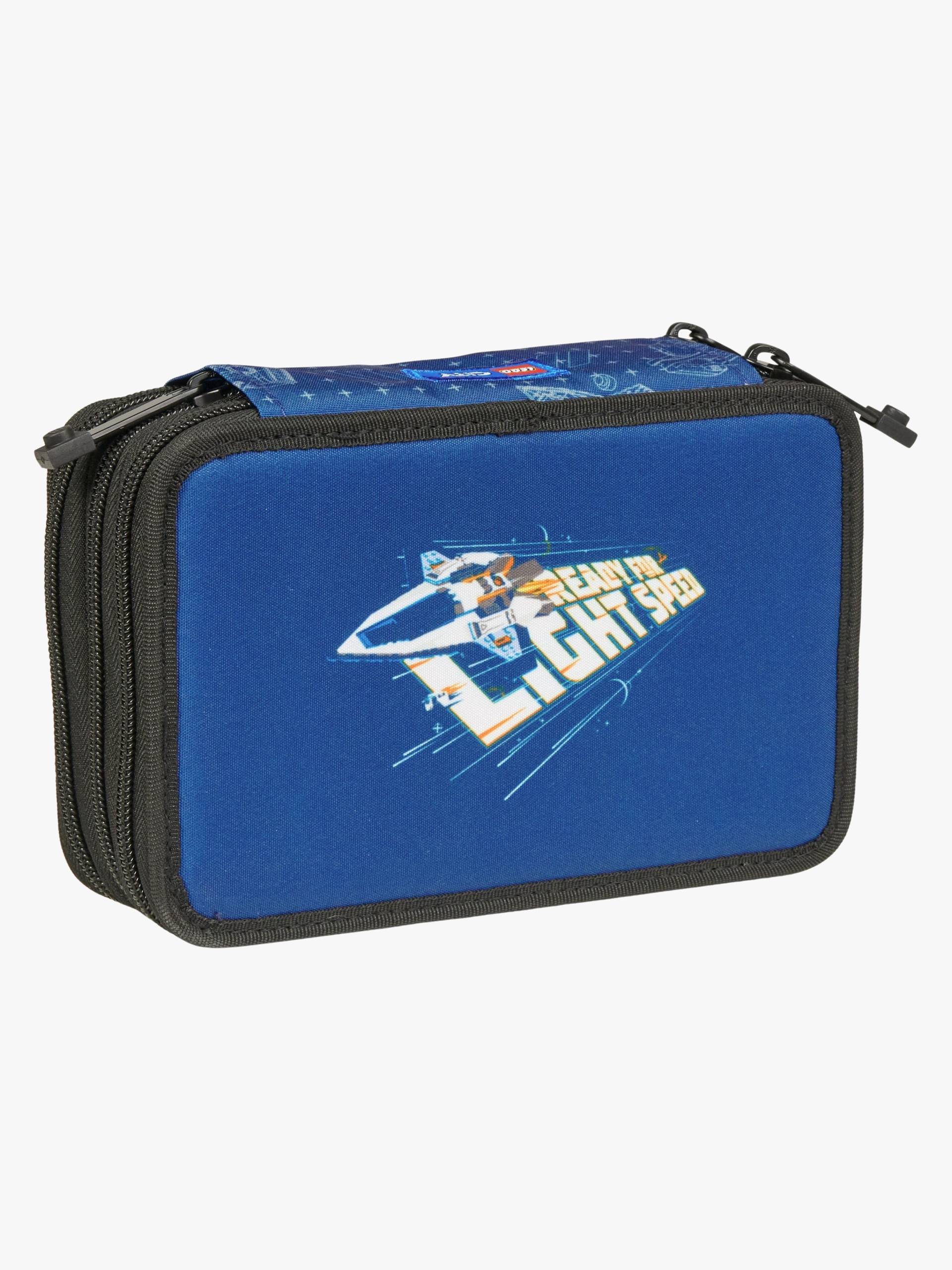 LEGO® City Space Explorer Dreifach-Federmäppchen Gefüllt, Blau von LEGO