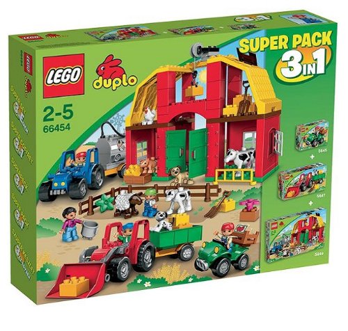 LEGO® DUPLO® 66454 Bauernhof Super Pack 3 in 1 von LEGO