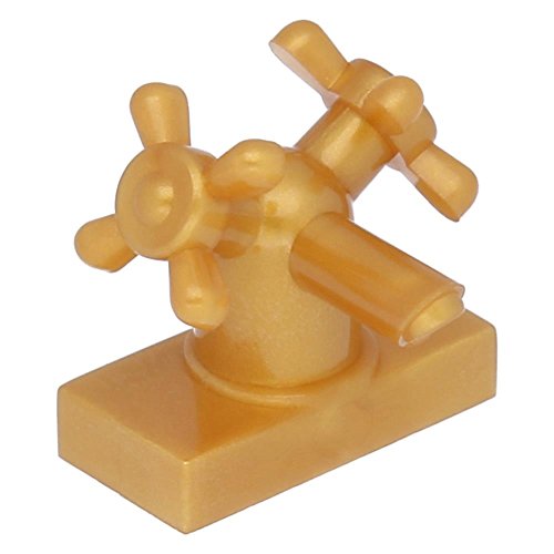 LEGO® Hahn 1 x 2 mit zwei Griffen Perlgold von LEGO