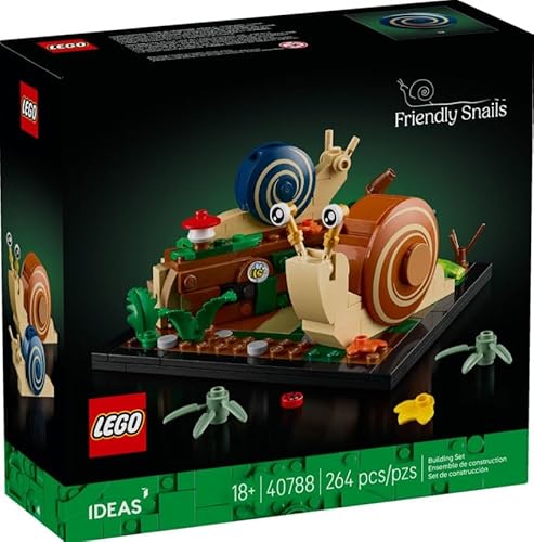 LEGO® Ideas 40788 – Niedliche Schnecken - limitiertes und Exklusives Set von LEGO