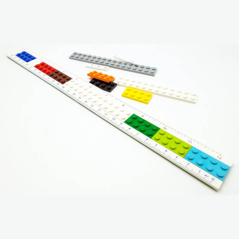 LEGO® Lineal zum Zusammenbauen von LEGO