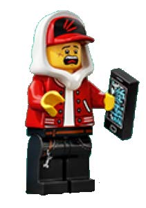LEGO® - Minifigs - Hidden Side - hs018 - Jack Davids (70423) von LEGO