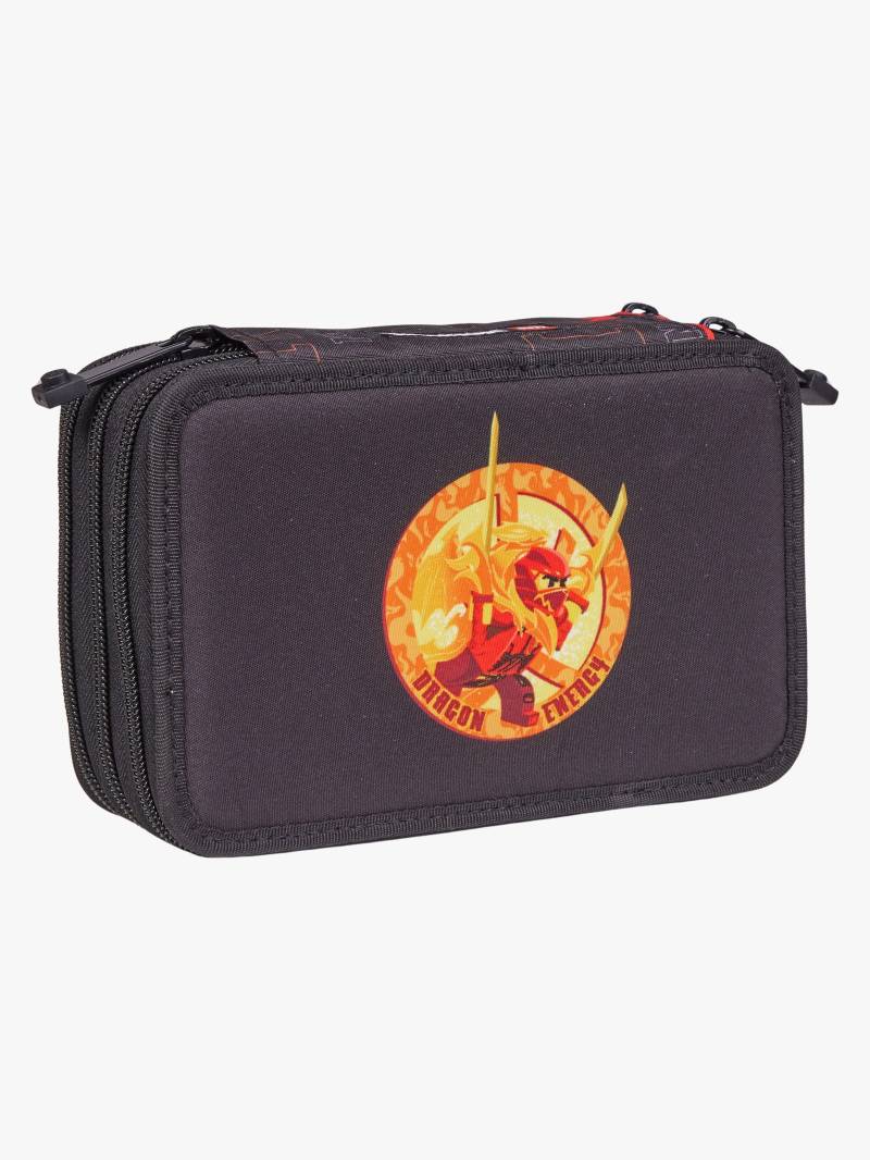 LEGO® NINJAGO® Dragon Energy Dreifach-Federmäppchen Gefüllt, Schwarz von LEGO