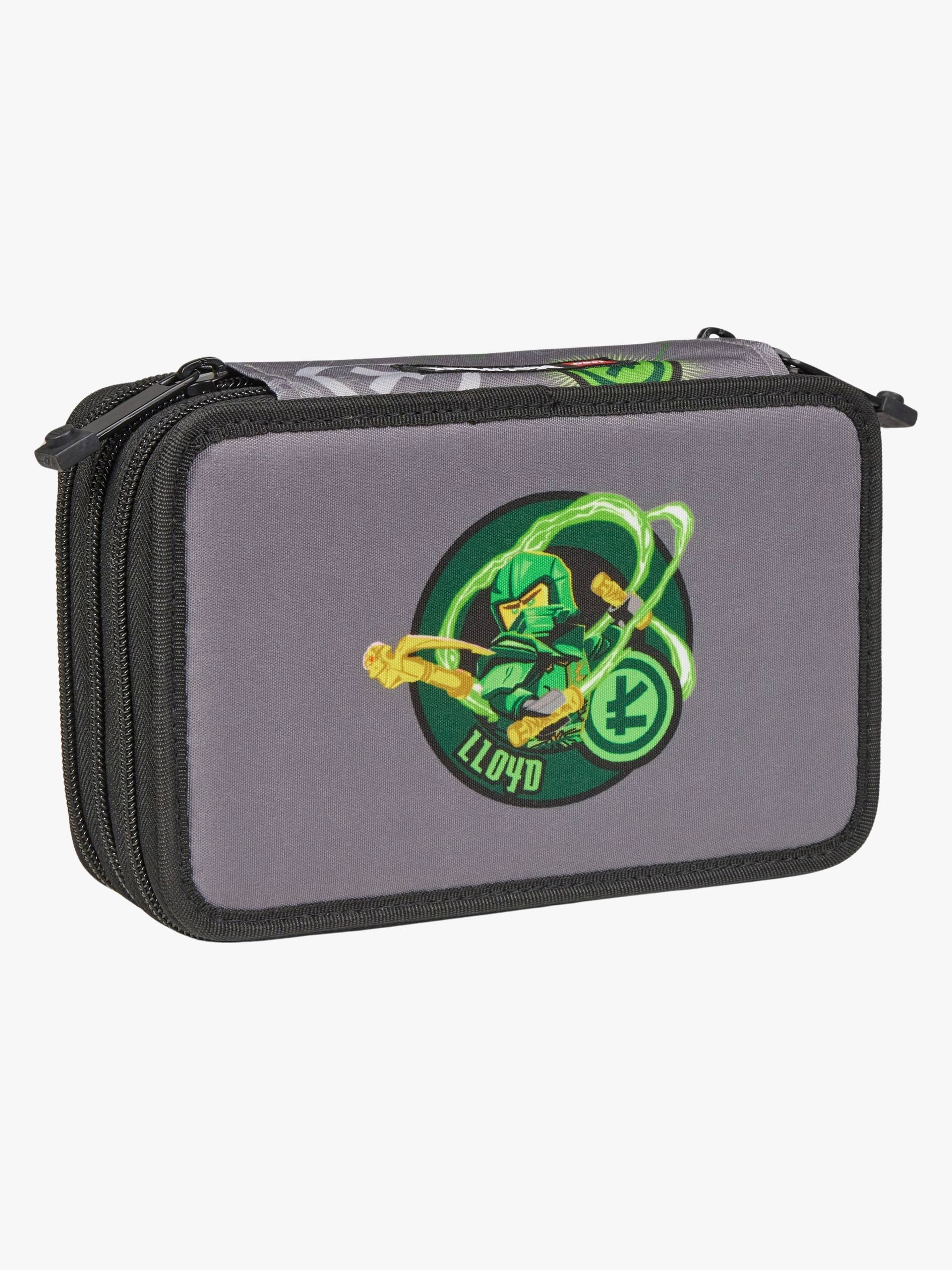 LEGO® NINJAGO® Elemental Master of Energy Dreifach-Federmäppchen, Grau von LEGO