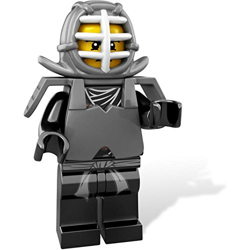 LEGO® Ninjago™: Kendo Cole (schwarzer Ninja) mit Kendostab Minifigur Figur NJO041 aus 9455, 9457, 9551 von LEGO