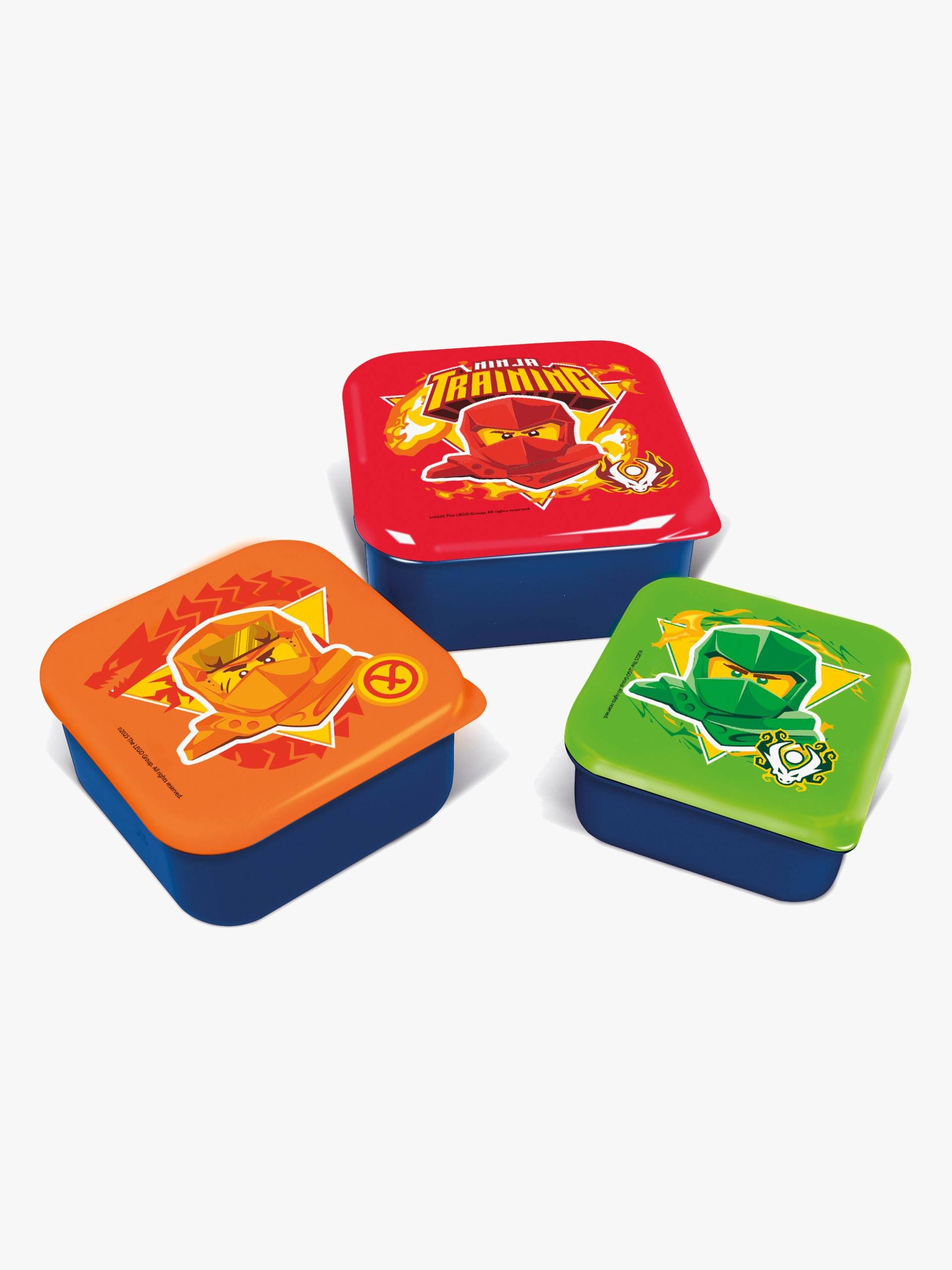 LEGO® Ninjago Brotdose 3er-Pack, Multicolored von LEGO