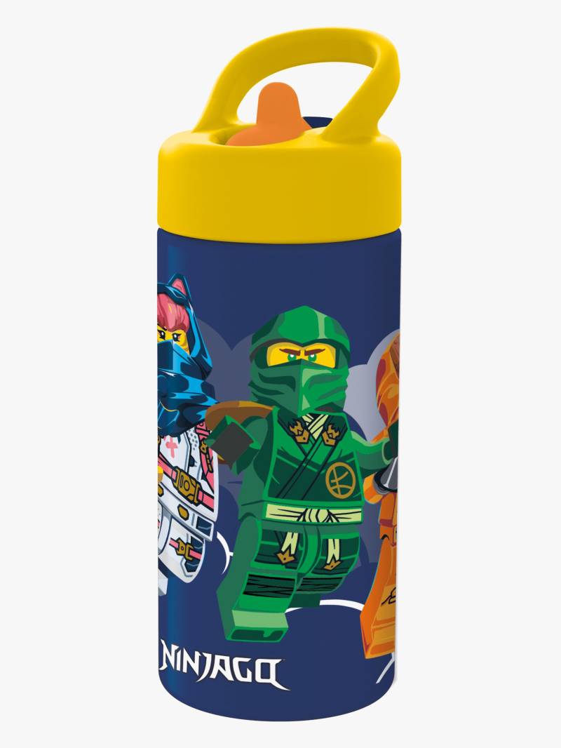 LEGO® Ninjago Trinkflasche 420 ml, Blau/Gelb von LEGO