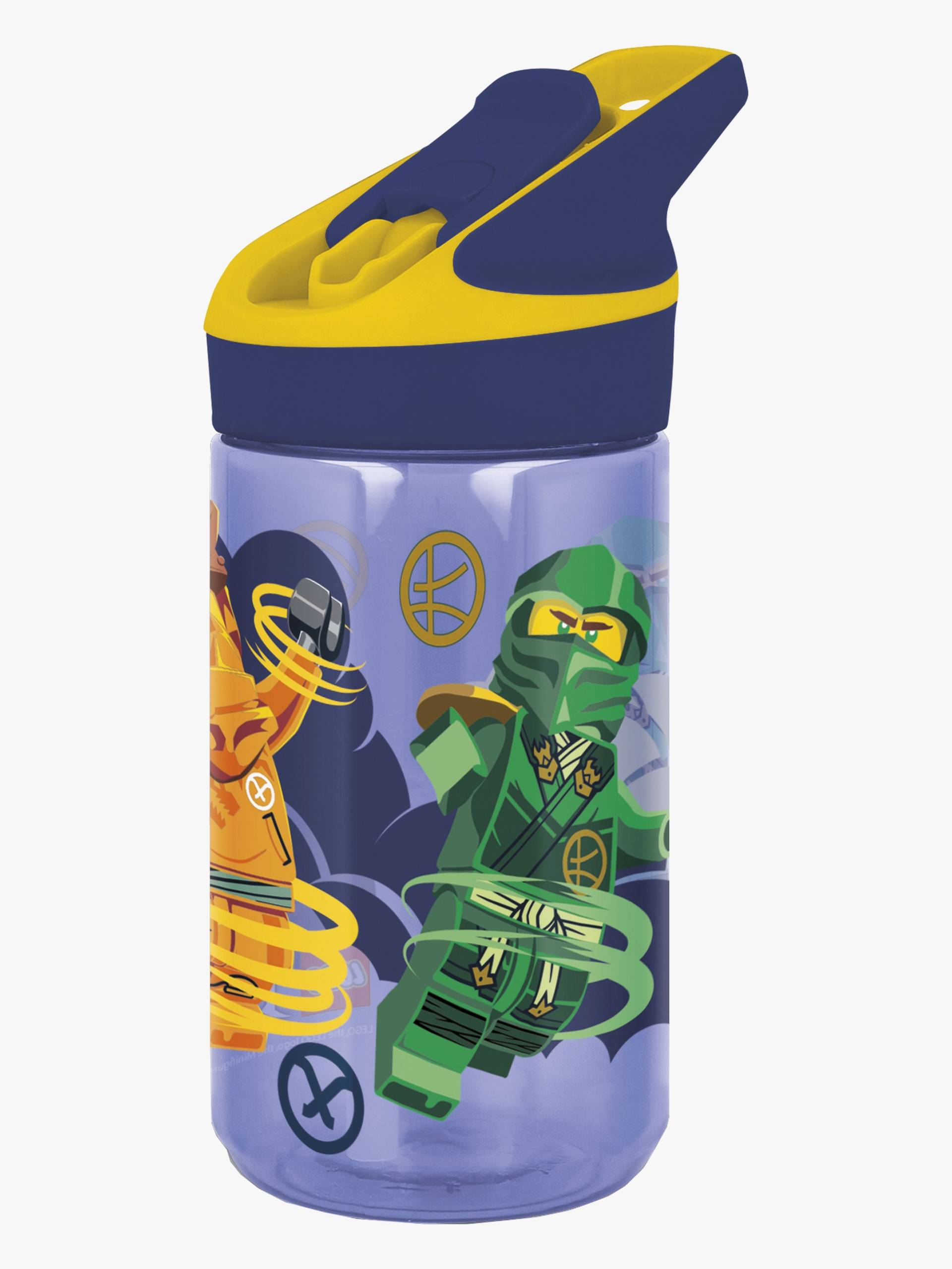 LEGO® Ninjago Trinkflasche 480 ml, Blau/Gelb von LEGO