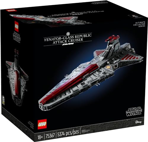 LEGO® Star Wars 75367 Republikanischer Angriffskreuzer der Venator-Klasse, ab 18 Jahren von LEGO
