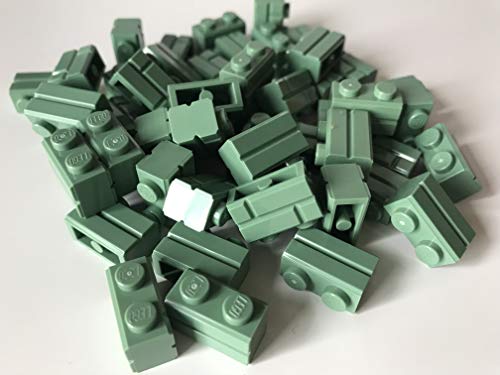 LEGO ® 50 x sandgrüner / Sand Green / Mauerstein / Masonry 1x2 … von LEGO