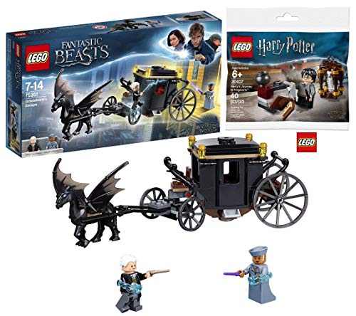 LEGO ® Phantastische Tierwesen: Grindelwalds Verbrechen – Grindelwalds Flucht (75951) Bauset (132 Teile) Harry Potter 30407 - Harry‘s Journey to Hogwarts von LEGO