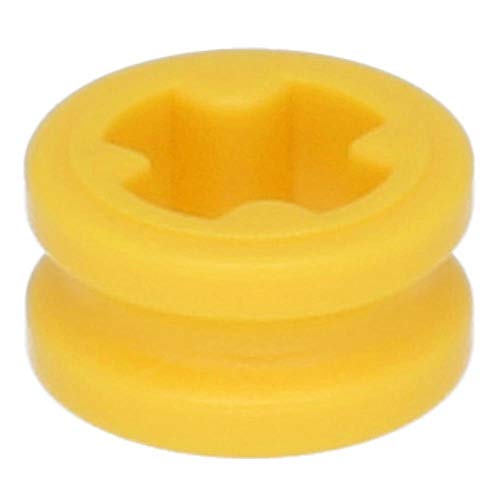 LEGO 100 x Technik Stopper 1/2 Halb Gelb von LEGO