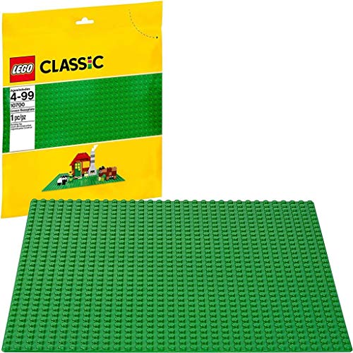 LEGO 10700 Classic Grüne Bauplatte, 25 cm x 25 cm, Lernspielzeug, kreatives Spielen von LEGO