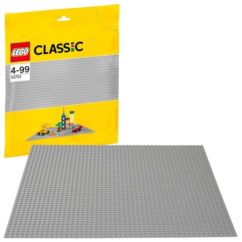 LEGO 10701 Classic Graue Bauplatte, 38 cm x 38 cm, Lernspielzeug, kreatives Spielen LEGO 10701 Classic Graue Bauplatte, 38 cm x 38 cm, Lernspielzeug, kreatives Spielen von LEGO