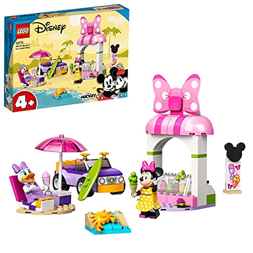 LEGO 10773 Mickey and Friends Minnies Eisdiele, Minnie Mouse Spielzeug zum Bauen für Kinder ab 4 Jahren LEGO 10773 Mickey and Friends Minnies Eisdiele, Minnie Mouse Spielzeug zum Bauen für Kinder ab 4 Jahren von LEGO