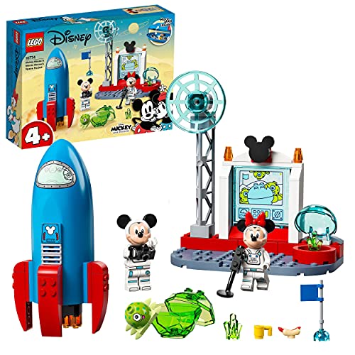 LEGO 10774 Mickys und Minnies Weltraumrakete Spielzeug zum Bauen für Kinder ab 4 Jahren, Raketenspielzeug LEGO 10774 Mickys und Minnies Weltraumrakete Spielzeug zum Bauen für Kinder ab 4 Jahren, Raketenspielzeug von LEGO