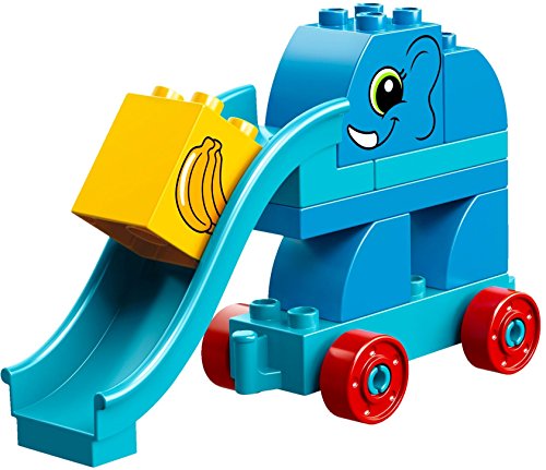 LEGO 10863 DUPLO Meine erste Steinebox mit Ziehtieren, Spielzeuge für Vorschulkinder im Alter von 1,5-3 Jahren von LEGO
