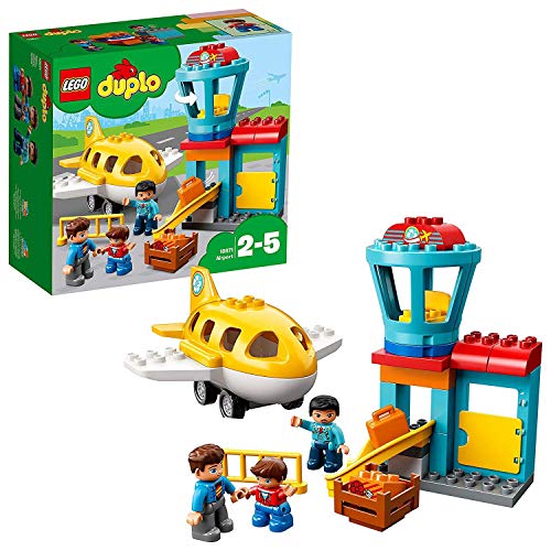 LEGO 10871 DUPLO Flughafen, Bauset mit Flugzeug für Kinder ab 2 Jahre LEGO 10871 DUPLO Flughafen, Bauset mit Flugzeug für Kinder ab 2 Jahre von LEGO