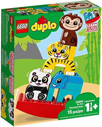 LEGO 10884 DUPLO Meine erste Wippe mit Tieren, Vorschulspielzeug für Kinder im Alter von 1,5 Jahren von LEGO