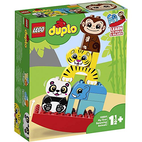 LEGO 10884 DUPLO Meine erste Wippe mit Tieren, Vorschulspielzeug für Kinder im Alter von 1,5 Jahren von LEGO