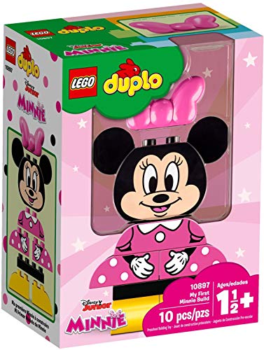 LEGO 10897 DUPLO Disney Meine erste Minnie Maus, Bauset mit 2 baubaren Outfits, Vorschulspielzeug für Kinder ab 2 Jahren von LEGO