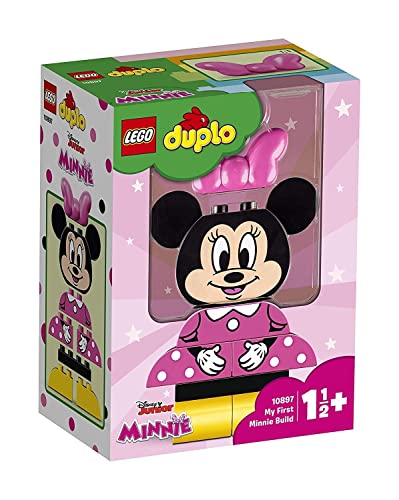 LEGO 10897 DUPLO Disney Meine erste Minnie Maus, Bauset mit 2 baubaren Outfits, Vorschulspielzeug für Kinder ab 2 Jahren von LEGO