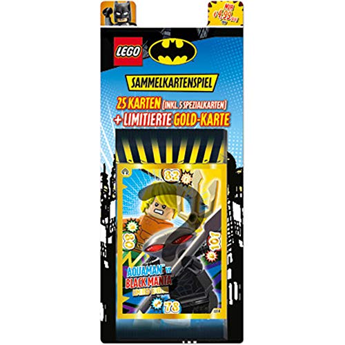 LEGO 180514 Other Sammelkarten Batman, 5 Booster und Limitierte Gold Karte, bunt von LEGO