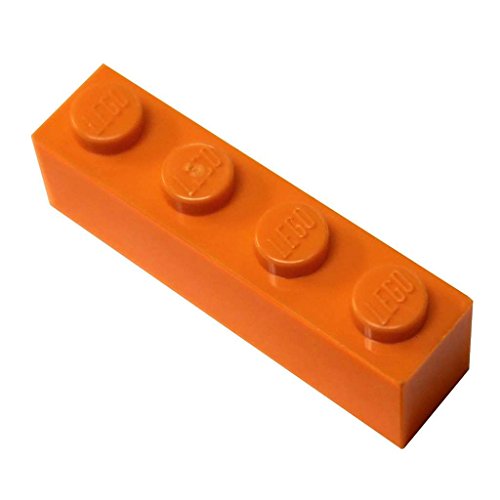 LEGO 20 Steine 1x4 Orange von LEGO