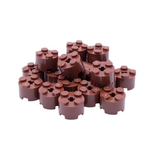 Lego City Classic Basic Rundsteine 2x2 Noppen in Neu-Braun – 20 Stück - Vielseitige Bausteine für kreative Lego Projekte und Modellbau von LEGO