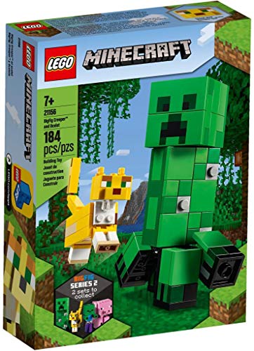 LEGO 21156 Minecraft BigFig Creeper und Ozelot, Spielzeug für Kinder ab 7 Jahren, baubare Figuren LEGO 21156 Minecraft BigFig Creeper und Ozelot, Spielzeug für Kinder ab 7 Jahren, baubare Figuren von LEGO