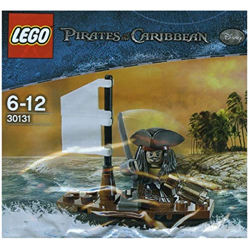 LEGO 30131 Pirates of the Caribbean / Fluch der Karibik: Captain Jack Sparrow (Dreispitz) mit Boot (im Polybeutel) von LEGO