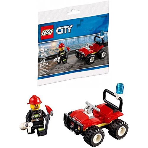 LEGO 30361 Feuerwehr-Buggy Bausteine, Bunt, One Size, 39 Stück von Lego