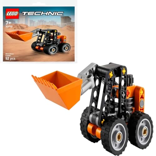 LEGO 30710 Technic Kompaktlader, Baustelle, bewegliche Schaufel von LEGO