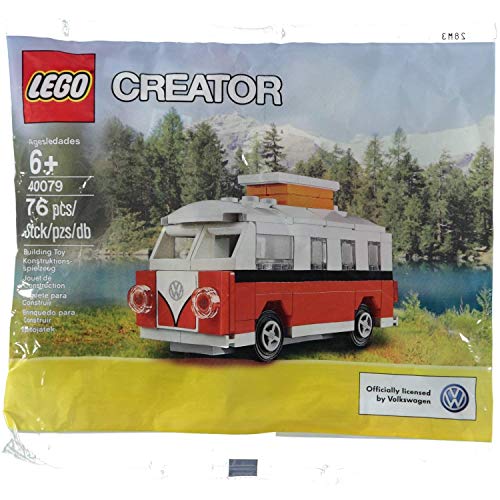 LEGO 40079 Creator VW Bus T1 Camper Van - Exclusives Set im Beutel mit 76 Teilen LEGO 40079 Creator VW Bus T1 Camper Van - Exclusives Set im Beutel mit 76 Teilen von LEGO