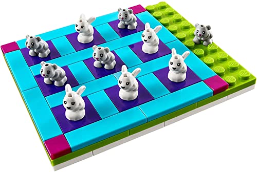 LEGO - 40265 FRIENDS Häschen und Kätzchen drei-gewinnt Spiel im Beutel Tic-Tac-Toe von LEGO